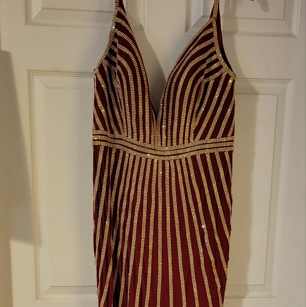 Jovani Evening Gown Size 18 Altered to Size 14